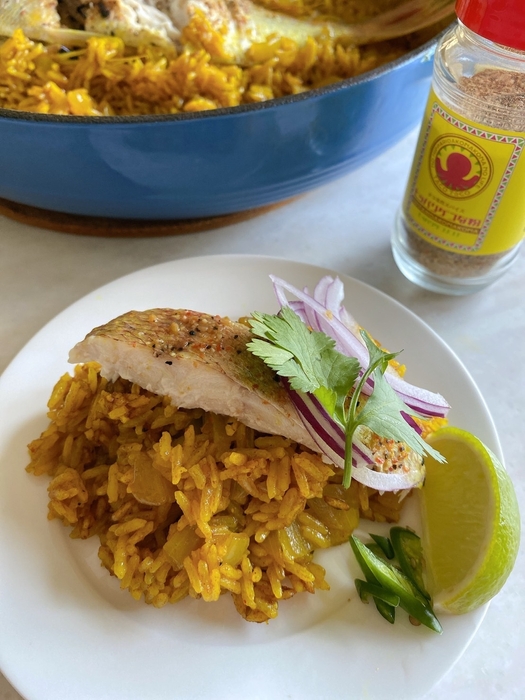 鯛のビリヤニに合います 2