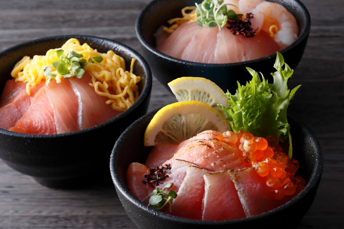 【Dinner】 炙り勝手海鮮丼