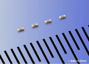 業界最小クラス※1「0201」サイズ 積層セラミックコンデンサ（MLCC）の販売開始 