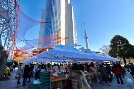 “美味しい秋”を呼ぶ！2周年を迎える隅田川沿いの収穫祭 「THE GREENMARKET SUMIDA」を9月29日・30日に開催