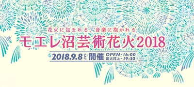 音楽と花火がシンクロ…まるで映画を観てるような“芸術花火”！ 「モエレ沼芸術花火2018」北海道にて9/8開催