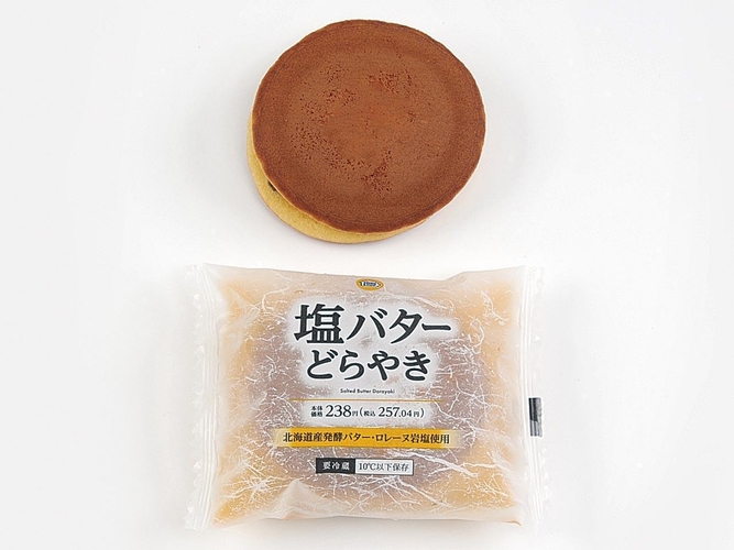 塩バターどらやき　パッケージ　イメージ画像