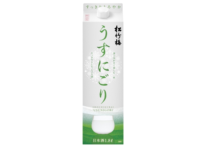 松竹梅「うすにごり」1.8Lパック
