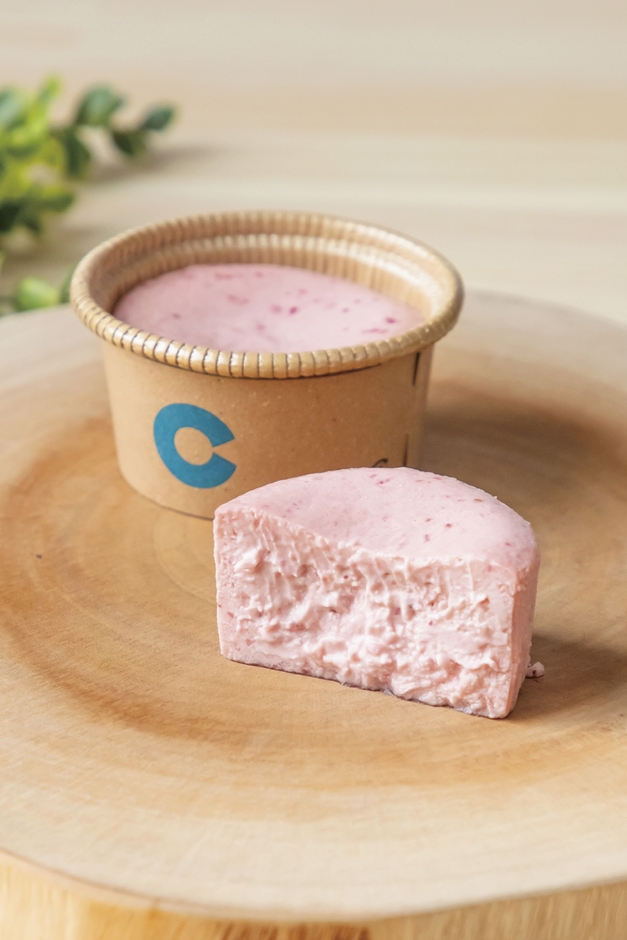 チーズケーキ:いちご