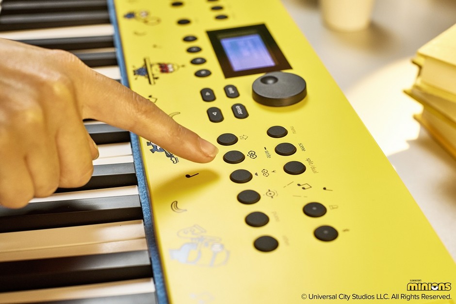 『GO:KEYS 3 Minion』 音色ボタン