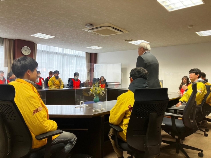 菅原・気仙沼市長を訪問