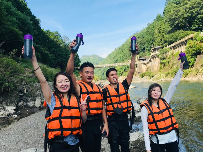 BRITAのボトルで乾杯!!