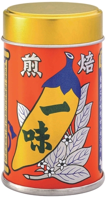 八幡屋一味唐からし缶