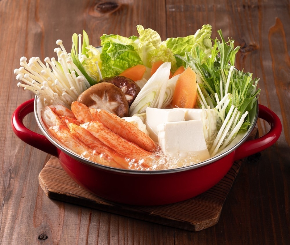 万福 ほぼズワイガニ鍋