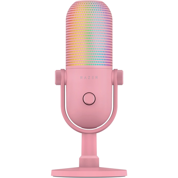 Razer Seiren V3 Chroma (Quartz Pink) - 製品画像