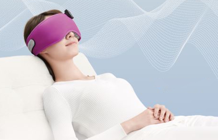 iDREAMINGアイマスクスピーカータイプ 使用イメージ