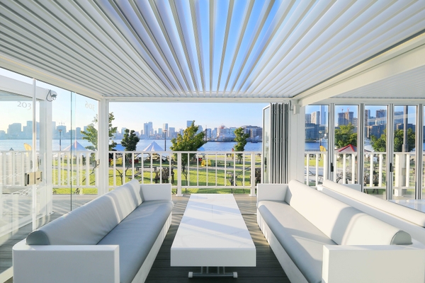 個室で快適にBBQを楽しめる『CABINエリア』