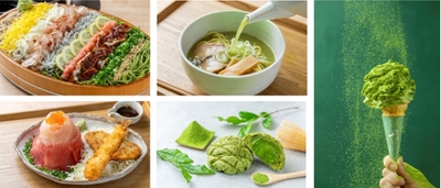 お茶の間食堂やスイーツ・ベーカリー メニュー一例