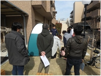中古マンションの住民は、地震が来たらあきらめるしかないのか？ 安心の一棟丸ごとリノベーションマンション 『リリファ八王子北野』が防災備蓄庫の中身を披露