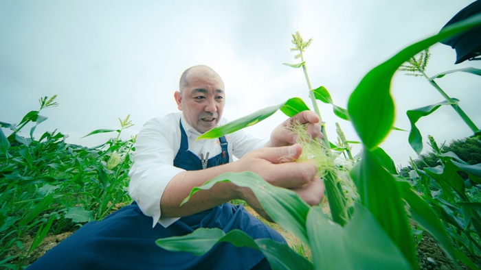 ▲発酵食文化伝承人 伏木暢顕シェフ