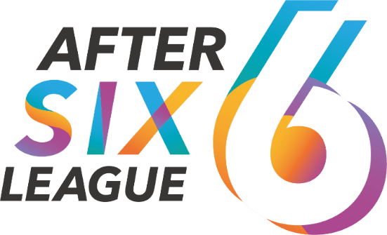 社会人eスポーツリーグ「AFTER 6 LEAGUE™」　ロゴ