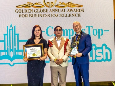 【フィリピン教育界の頂点へ】QQEnglishが、同国で最も栄誉あるビジネス大賞の一つ「Golden Globe Awards」最高賞を受賞。専門家とユーザー双方で「No.1教育品質」と認められました