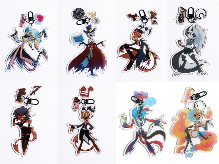 HELLUVA BOSS アクリルキーホルダー(全8種)