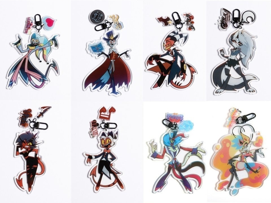 HELLUVA BOSS アクリルキーホルダー（全8種）