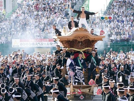 岸和田だんじり祭り＜大阪府＞