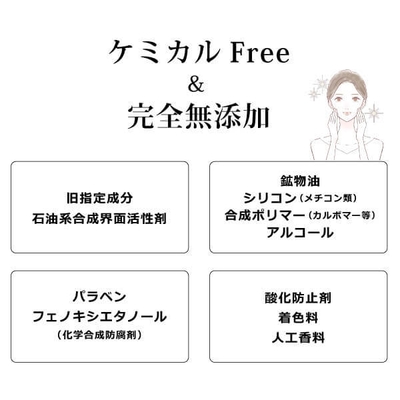 ケミカルフリー化粧品