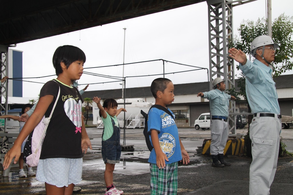 元気にラジオ体操!