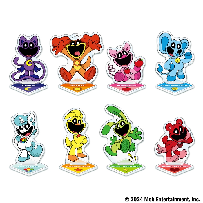 <Poppy Playtime トレーディングアクリルスタンド(Smiling Critters) 画像>