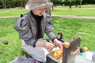 UCLAで野点