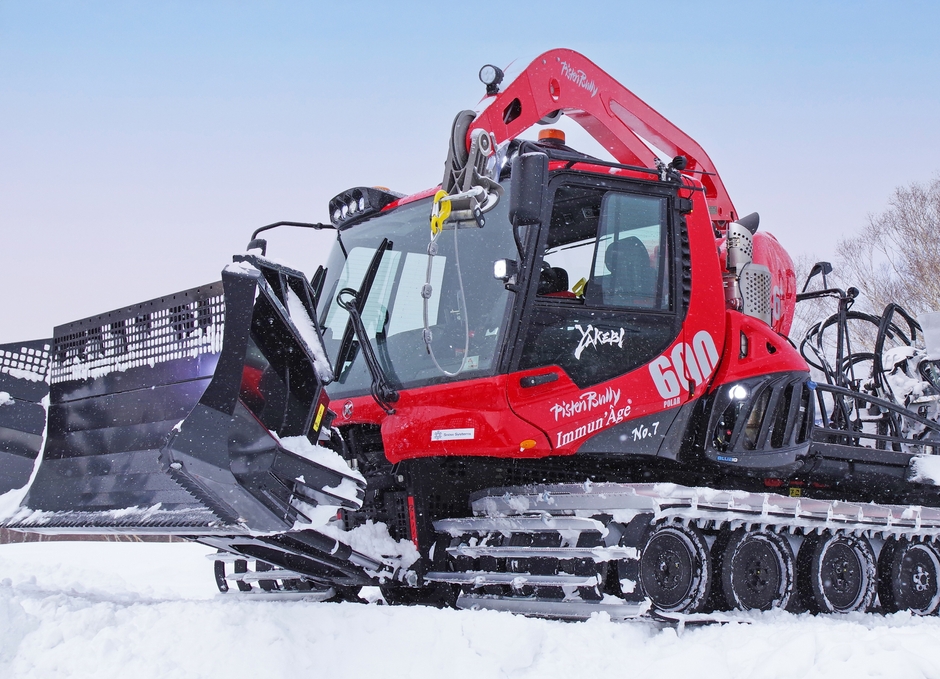 最新モデルの圧雪車, 520馬力のPistenBully with Immun'Age