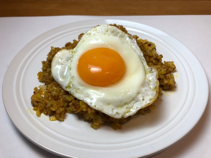 調理例 ドライカレー
