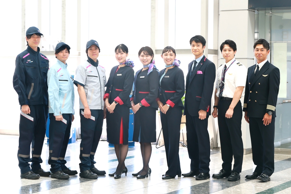 【新制服】全スタイル(整備士・客室乗務員・運航乗務員)