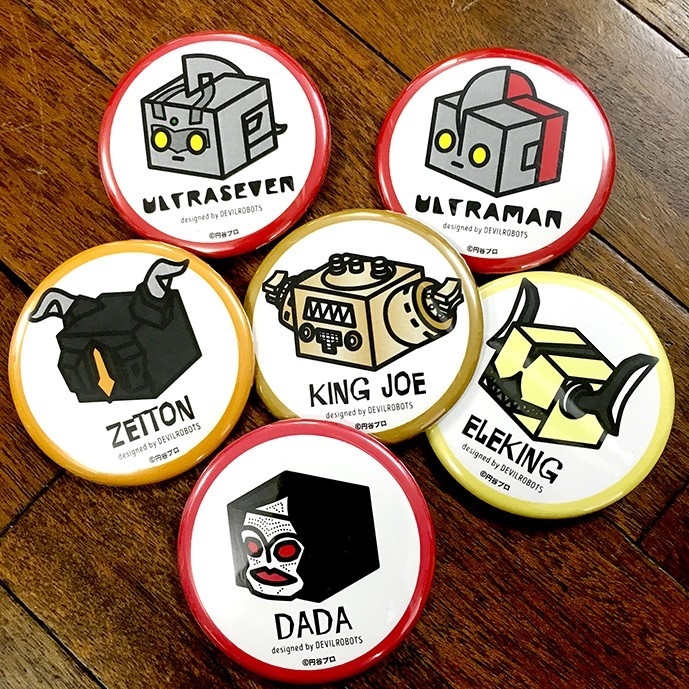 TO-FU OYAKOウルトラ缶バッジ/DEVILROBOTS