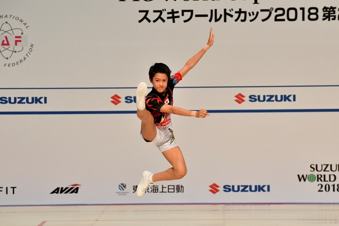 AG1男子シングル3位 嶌田隼太選手