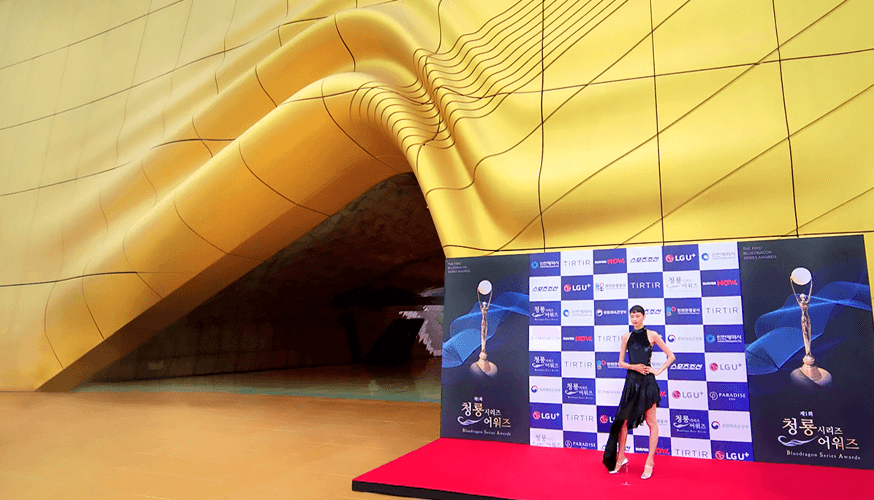 第1回青龍シリーズアワードの様子