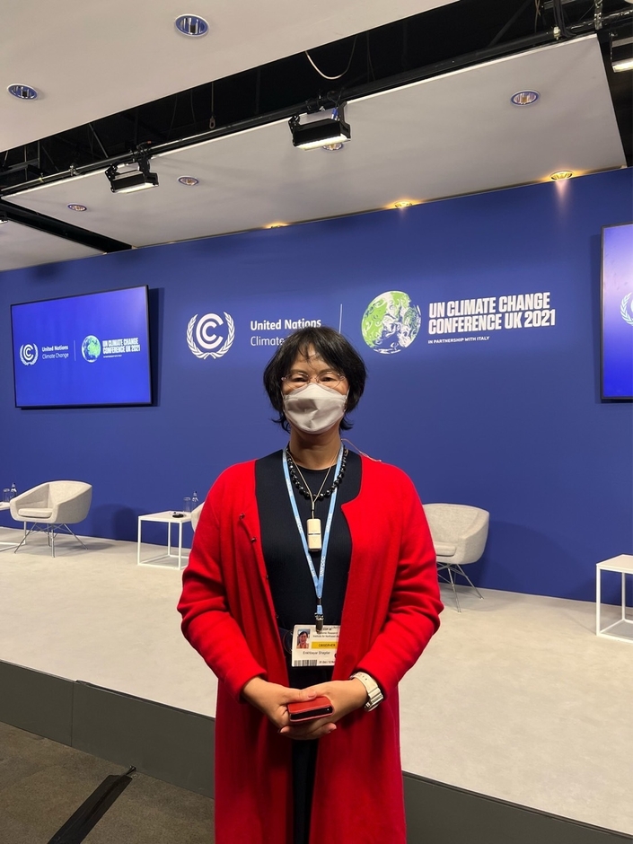 COP26に出席のモンゴル政府関係者