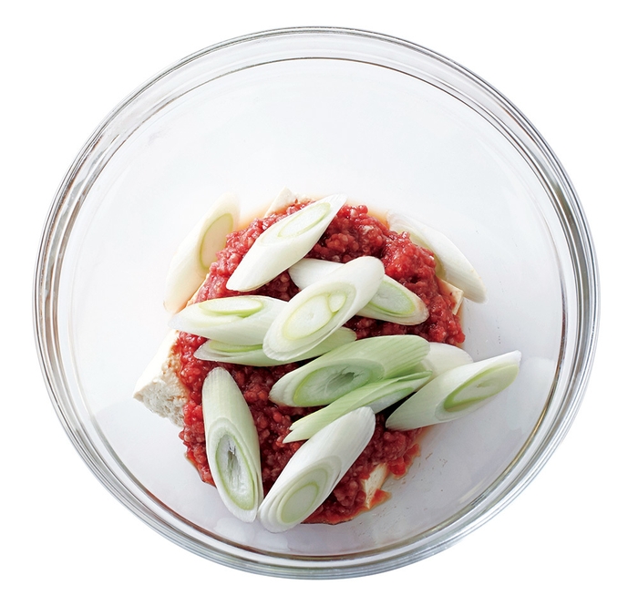 そぼろ肉豆腐 2