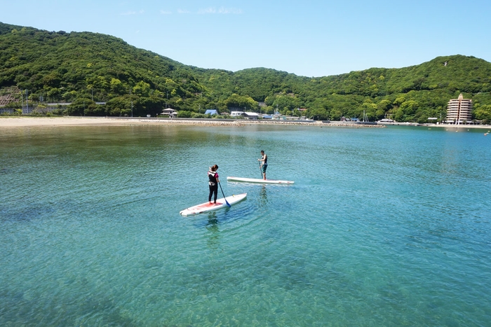 SUPなどのマリンスポーツ体験