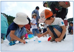 「真夏の雪まつり」 開催時の様子