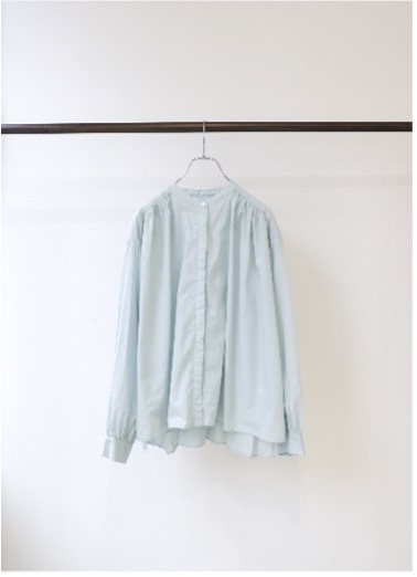 gathered wide shirt 限定カラー
