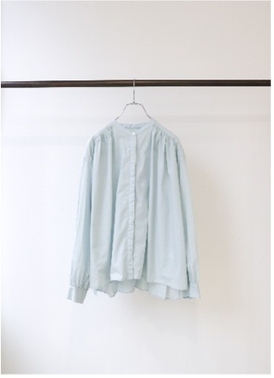gathered wide shirt 限定カラー