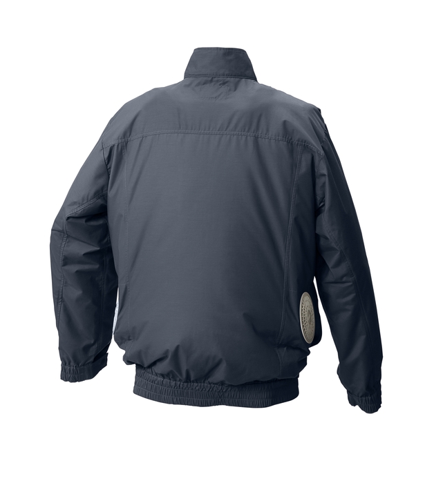 AR12003 スタンドカラーブルゾン後ろ