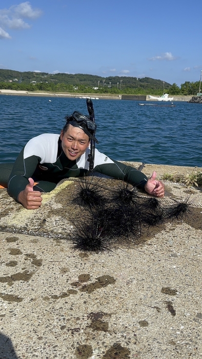 ガンガゼ現物写真