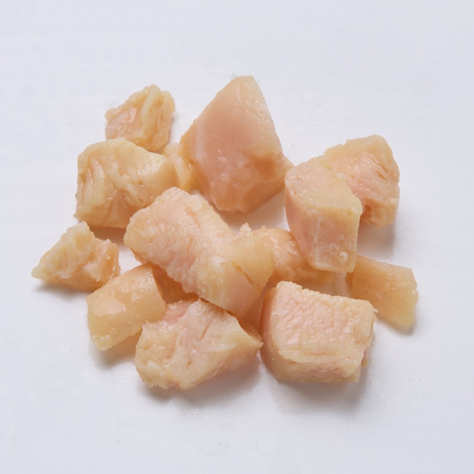 じゅわりと　ささみのココット　鶏ささみ　かつお味　中身