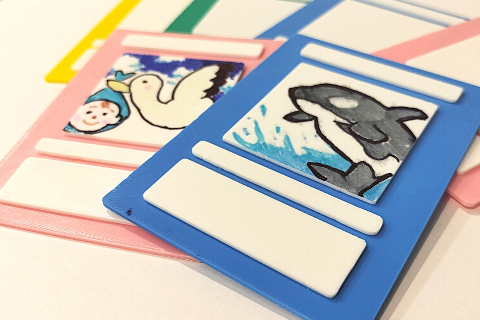 3Dプリンター製オリジナルカード