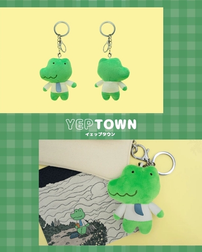 「ワニ課長」のマスコットも人気アイテム!