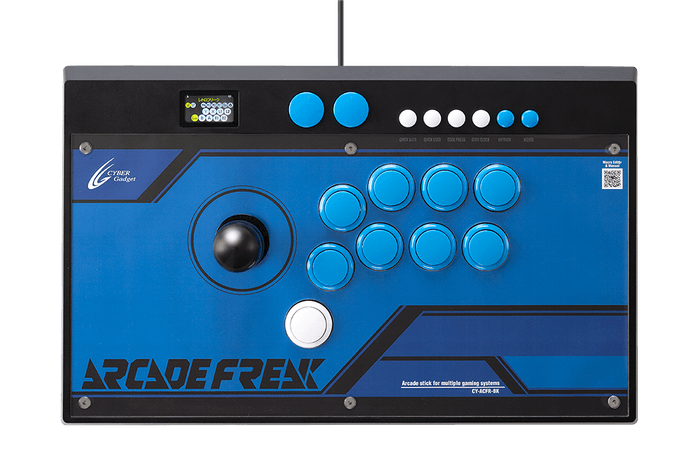 『アーケードフリーク』レバー・ボタン配置