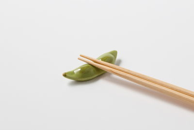 箸置き|ながおか・にいがたの野菜果物 黒崎茶豆(枝豆)モチーフ