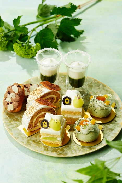 抹茶アフタヌーンティー スイーツ