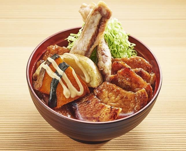 『ドライブインいとう清水本店』十勝彩りマヨネーズ豚丼