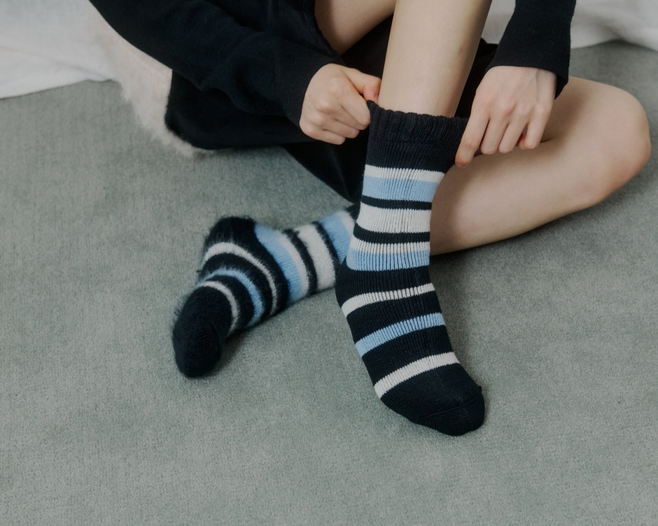 キャンディフロスソックス（スカイ）